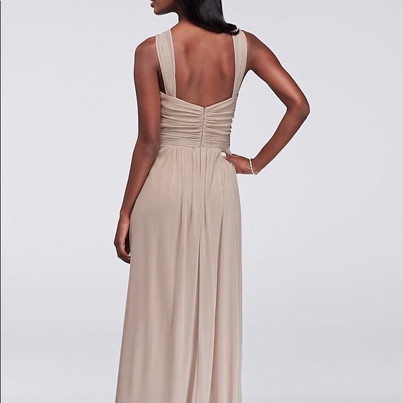 David’s Bridal Chiffon Dress - Picture 2 of 3